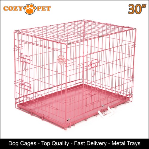Dog cage pink by cozy - 30,