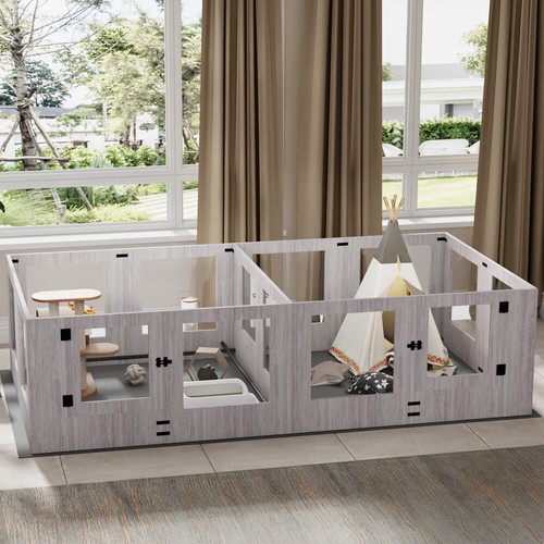 Xxl dog playpen - playpen, clear