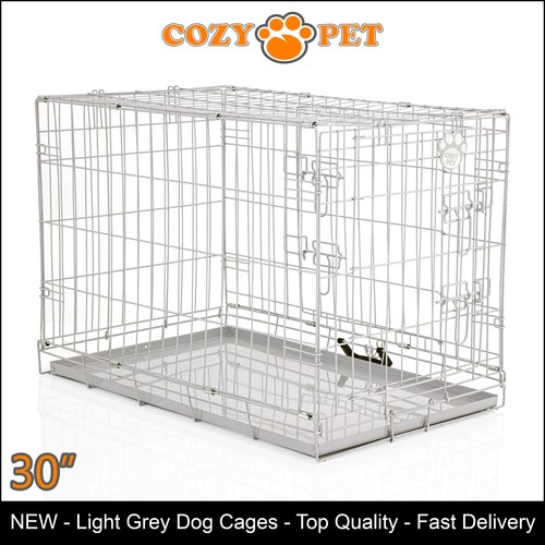 Dog cage inch light grey - dog,