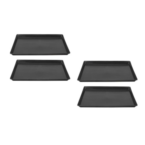 Black abs plastic - black, crate