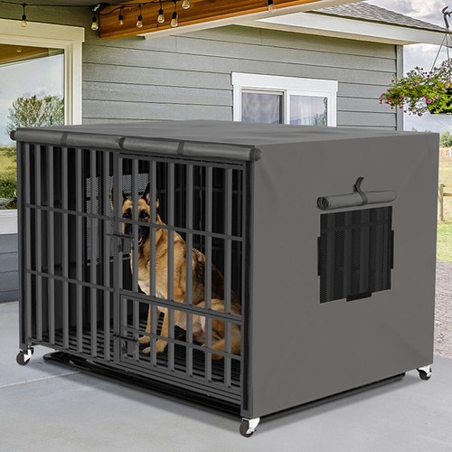 Heavy duty dog crate large - crate,