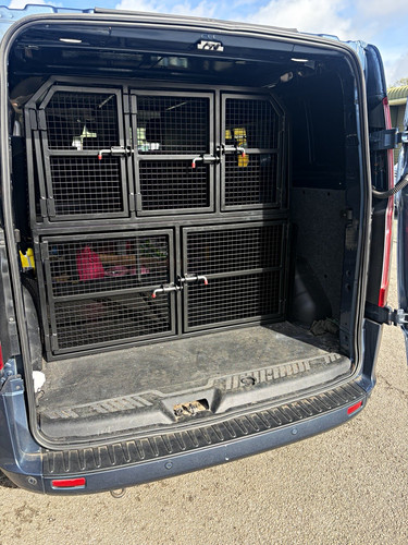 Cage steel car - cage, dog