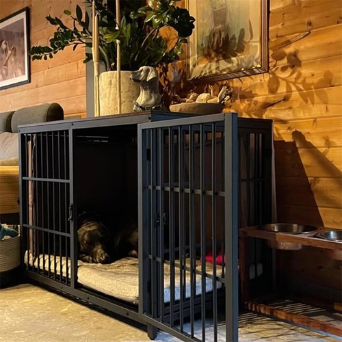 Heavy thicken tube metal dog - thicken,