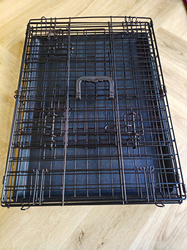 Black folding steel - black, wire