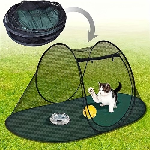 Foldable soft dog crate cat - foldable,