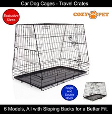 Car Dog Cage Cozy Pet Travel