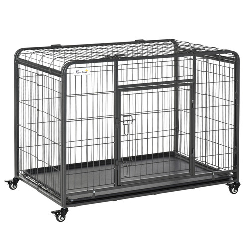 Pawhut 78x109cm metal - metal, cage