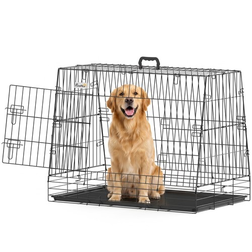 Pawhut collapsible car dog - pawhut,