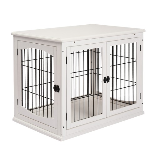 Pawhut dog crate puppy cage - crate,