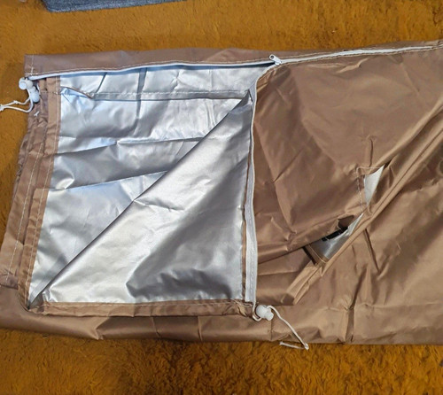Beige silver plastic - beige,
