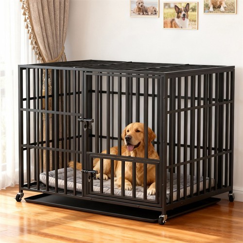 Heavy duty dog - duty, crate