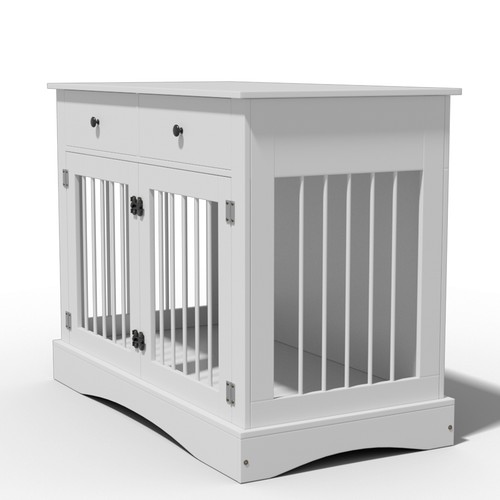 Large dog crate furniture - crate,
