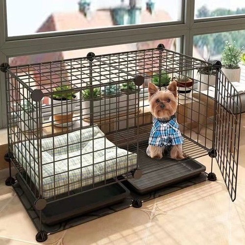 Large metal dog crate cat - large, cage