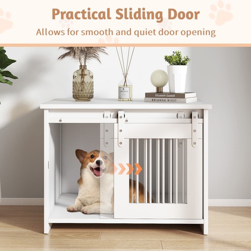 Modern dog crate wooden - dog,
