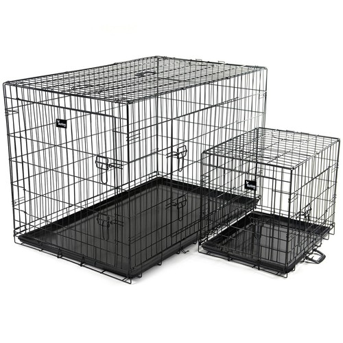 Metal dog cage pet puppy - cage,