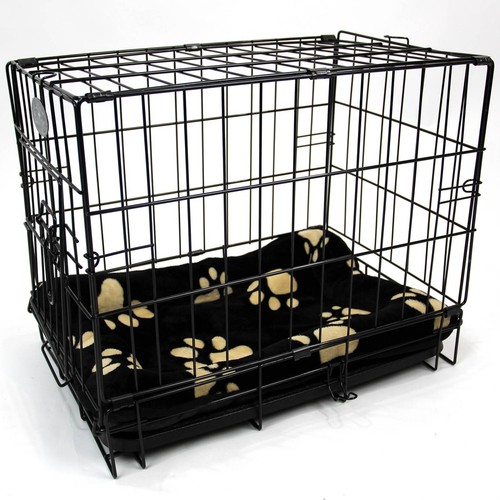 Dog cage with bed metal - cage,