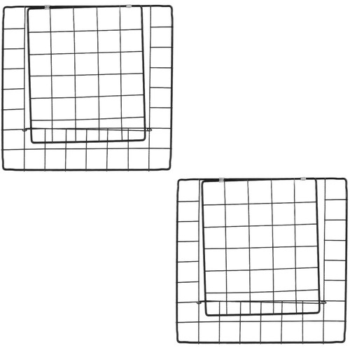 Black iron diy - iron, door