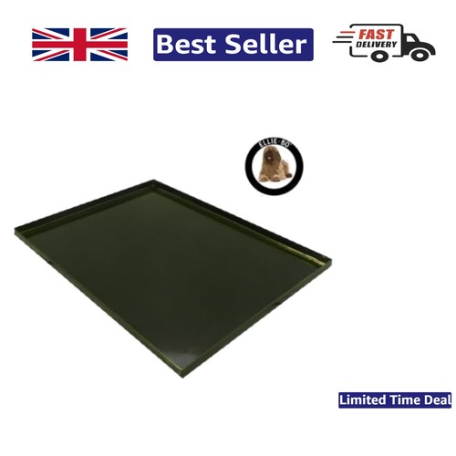 Elegant black galvanized tray - galvanized,