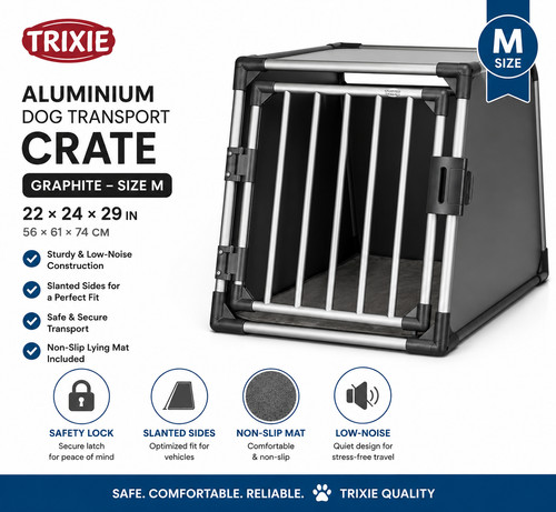 Aluminium sturdy dog transport - sturdy,